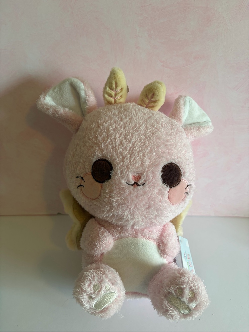 Plush goals by cuddle barn Macie the moth mouse plush!